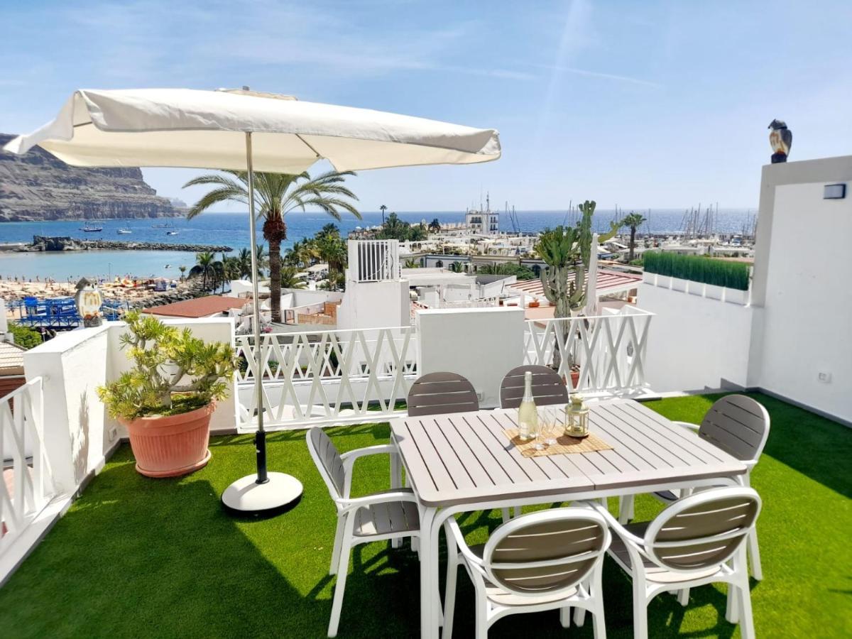 Malibu Mogan Casa Vintage - Amazing Sea/Harbour View Villa Puerto De Mogan Luaran gambar